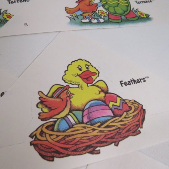 Easter Decorating Set #1 (mixture of vintage items from EGG DYING KITS) Vintage - Picture 6 of 15
